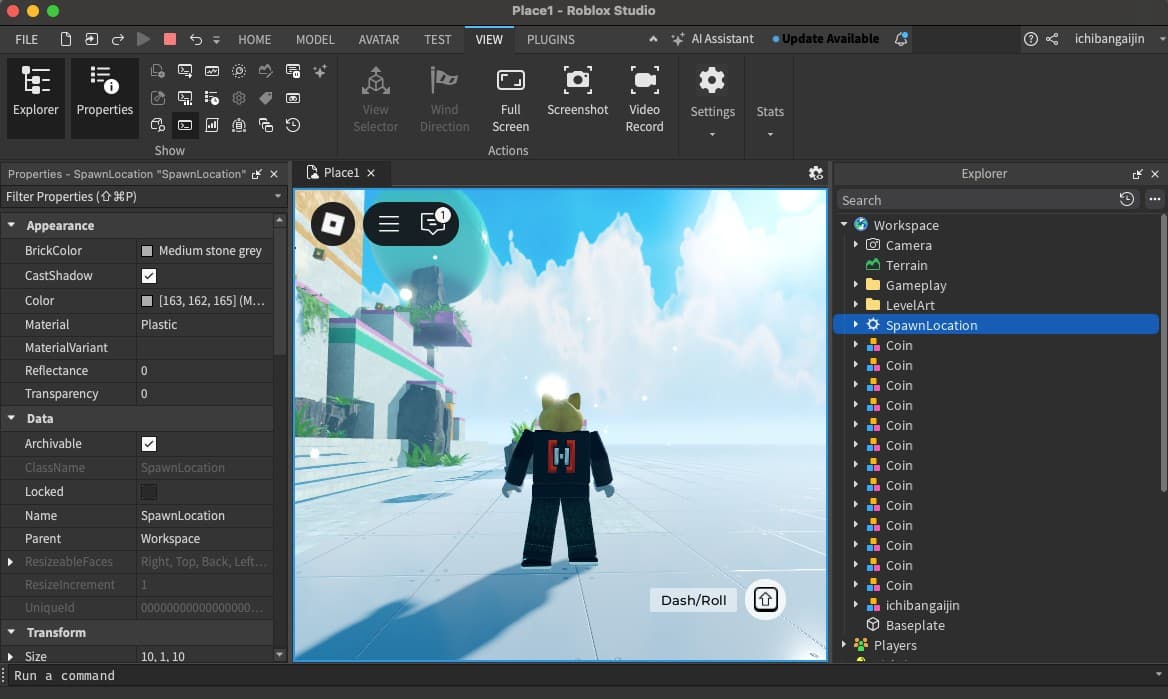 Roblox Studio projektas